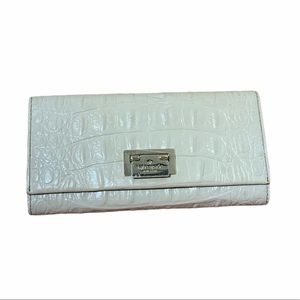 Kate Spade Textured Fold Over Wallet with Clasp